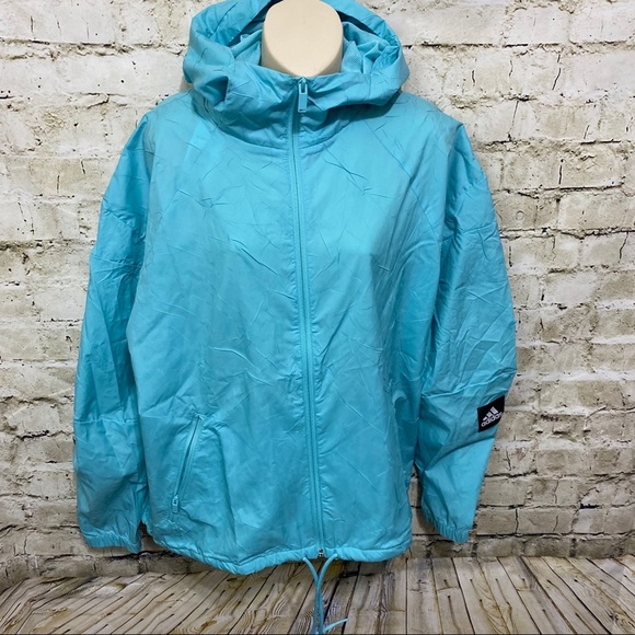 NWT Adidas W.ND Primeblue Windbreaker Jacket - Picture 4 of 10